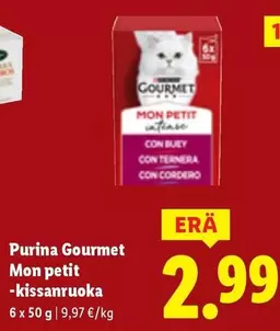 Mon petit -kissanruoka
