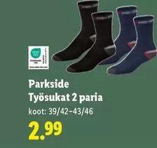 Työsukat 2 paria