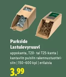 Lastulevyruuvi