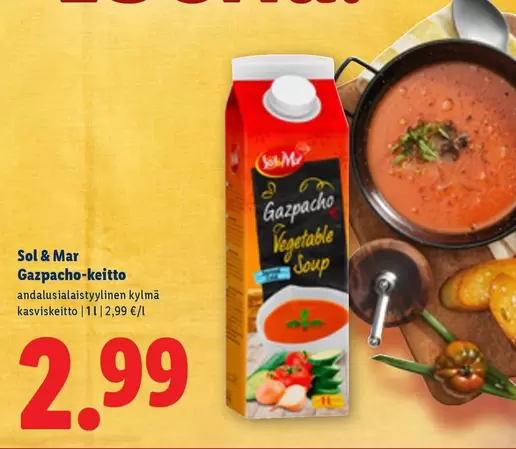 Gazpacho-keitto