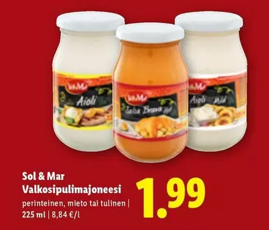 Valkosipulimajoneesi