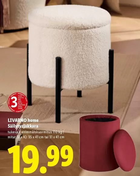 Säilytysjakkara