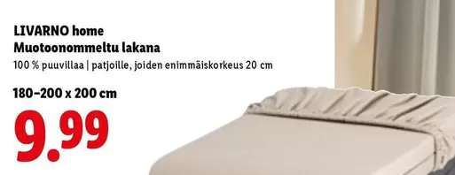 Lakana - Muotoonommeltu lakana