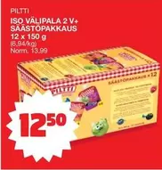 ISO VALIPALA 2 V+ SÄÄSTÖPAKKAUS