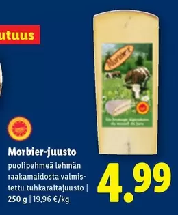 Morbier-juusto