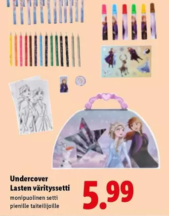 Lasten väritysetti