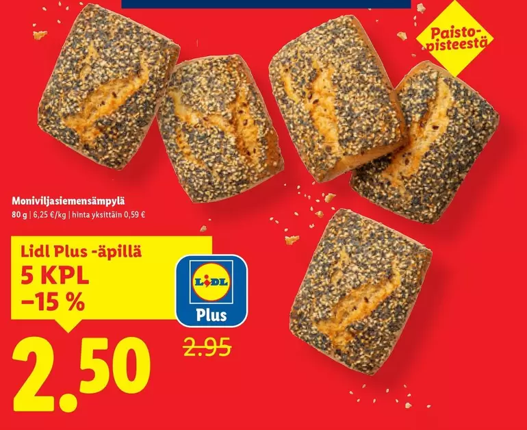 Mantelimaitosiemensämpylä