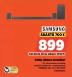Dolby Atmos soundbar