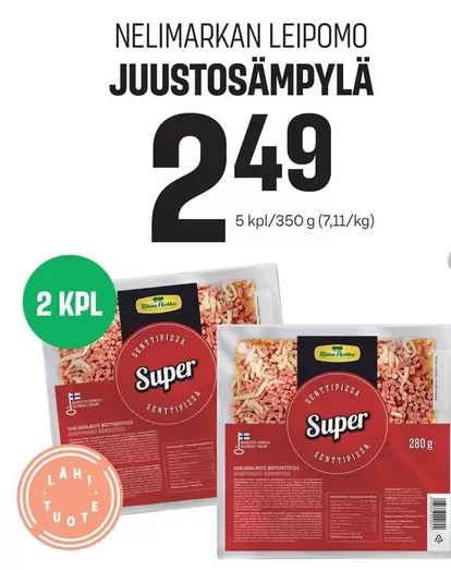 JUUSTOSÄMPYLÄ