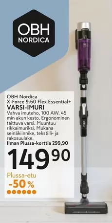 Obh Nordica - X-Force 9.60 Flex Essential VARSI-IMURI