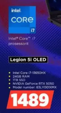 Intel - Legion 5i OLED