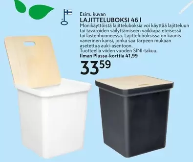 LAJITTELUBOKSI 46 l