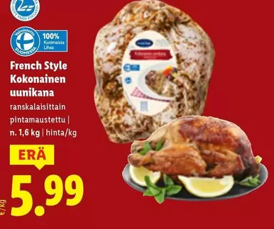 Kokonainen uunikana