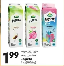Arla - Luonto+ Jogurtit
