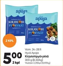 Kirjolohipyörykkä