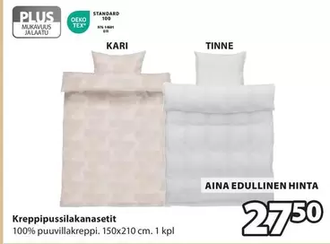 Kari - Kreppipussilakanasetit