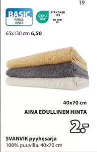SVANVIK pyyhesarja