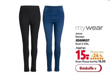 Naisten JEGGINGSIT