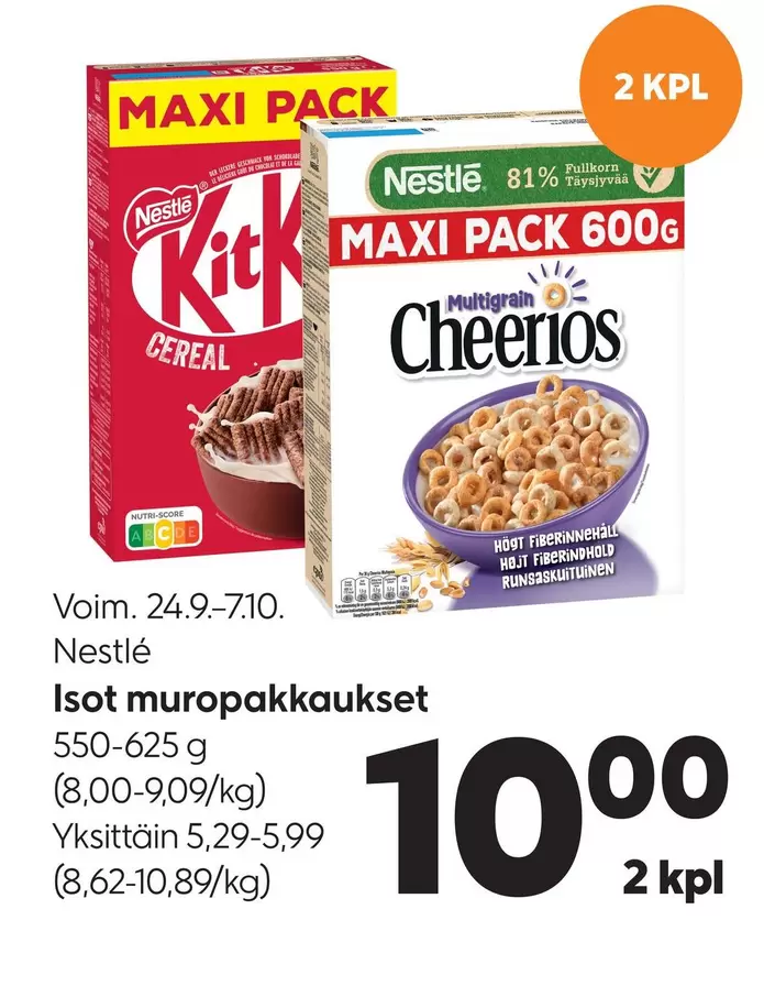 Isot muropakkaukset