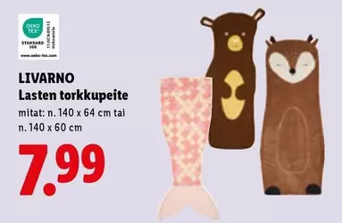 Lasten torkkupeite