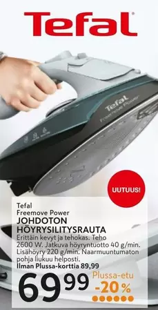 Freemove Power JOHDOTON HOYRYSILITYSRAUTA
