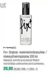 Original - Fix+  -meikinkiinnityssuihke/ makeupfixeringsspray 100 ml