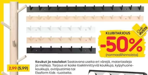 Koukut ja naulakot