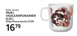 MUKI VAALEANPUNAINEN