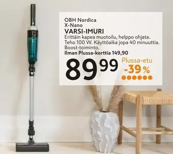 Obh Nordica - X-Nano VARSI-IMURI