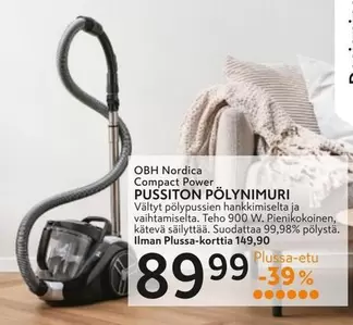 Obh Nordica - PUSSITON PÖLYNIMURI
