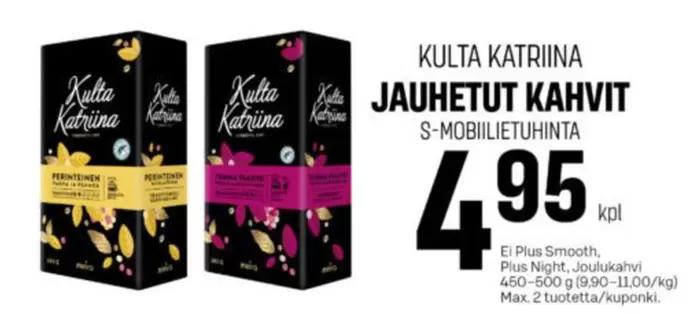 JAUHETUT KAHVIT
