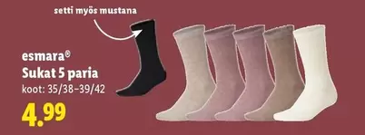 Sukat 5 paria