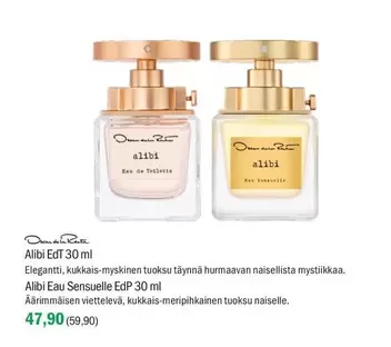 Alibi EdT 30 ml, Alibi Eau Sensuelle EdP 30 ml