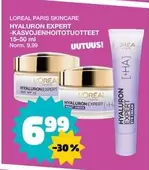 HYALURON EXPERT -KASVOJENHOITOTUOTTEET