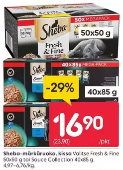 märkäruoka, kissa Valitse Fresh & Fine