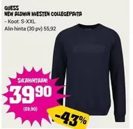 NEW ALDWIN MIESTEN COLLEGEPAITA