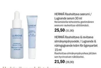 Nordic - Rauhoittava seerumi / Lugnande serum
