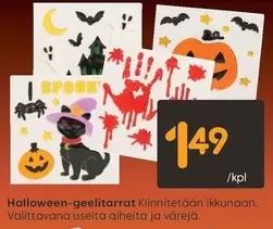 Halloween-geelitarrat