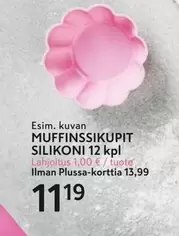 MUFFINSSIKUPIT SILIKONI