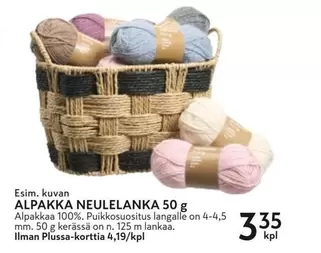ALPAKKA NEULELANKA 50 g