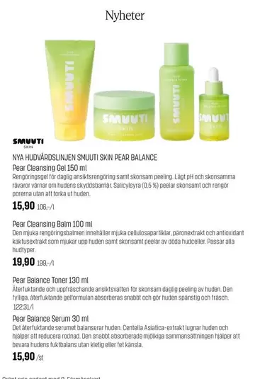 Pear Cleansing Gel