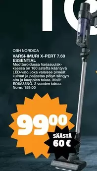 Obh Nordica - VARSI-IMURI X-PERT 7.60 ESSENTIAL