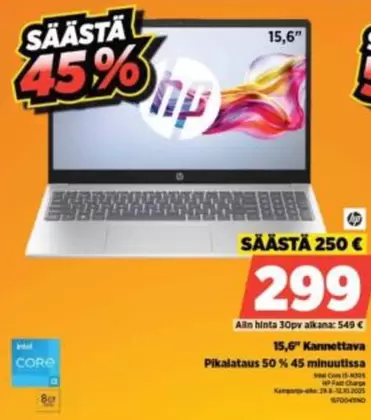 Hp - 15,6" Kannettava