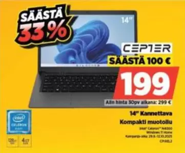 14" Kannettava