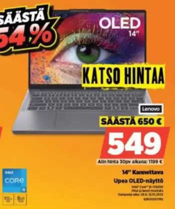 Intel - 14" Kannettava
