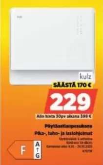 Pöytäastianpesukone