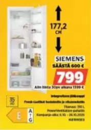 Siemens - Jääkaappi