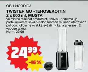 Obh Nordica - TWISTER GO -TEHOSEKOITIN