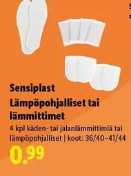 Lämpöpohjalliset tai lämmittimet