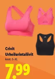 Urheilurintaliivit